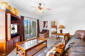 Smart TV - 3 King Bedroom, 3 Bath Golf Condo featuring Covered Balcony with Course View (Branson)