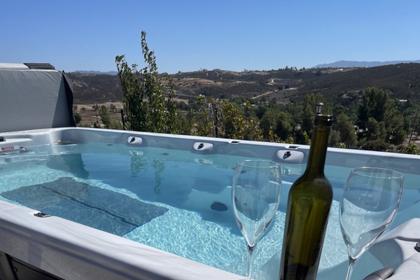 Idromassaggio all'aperto