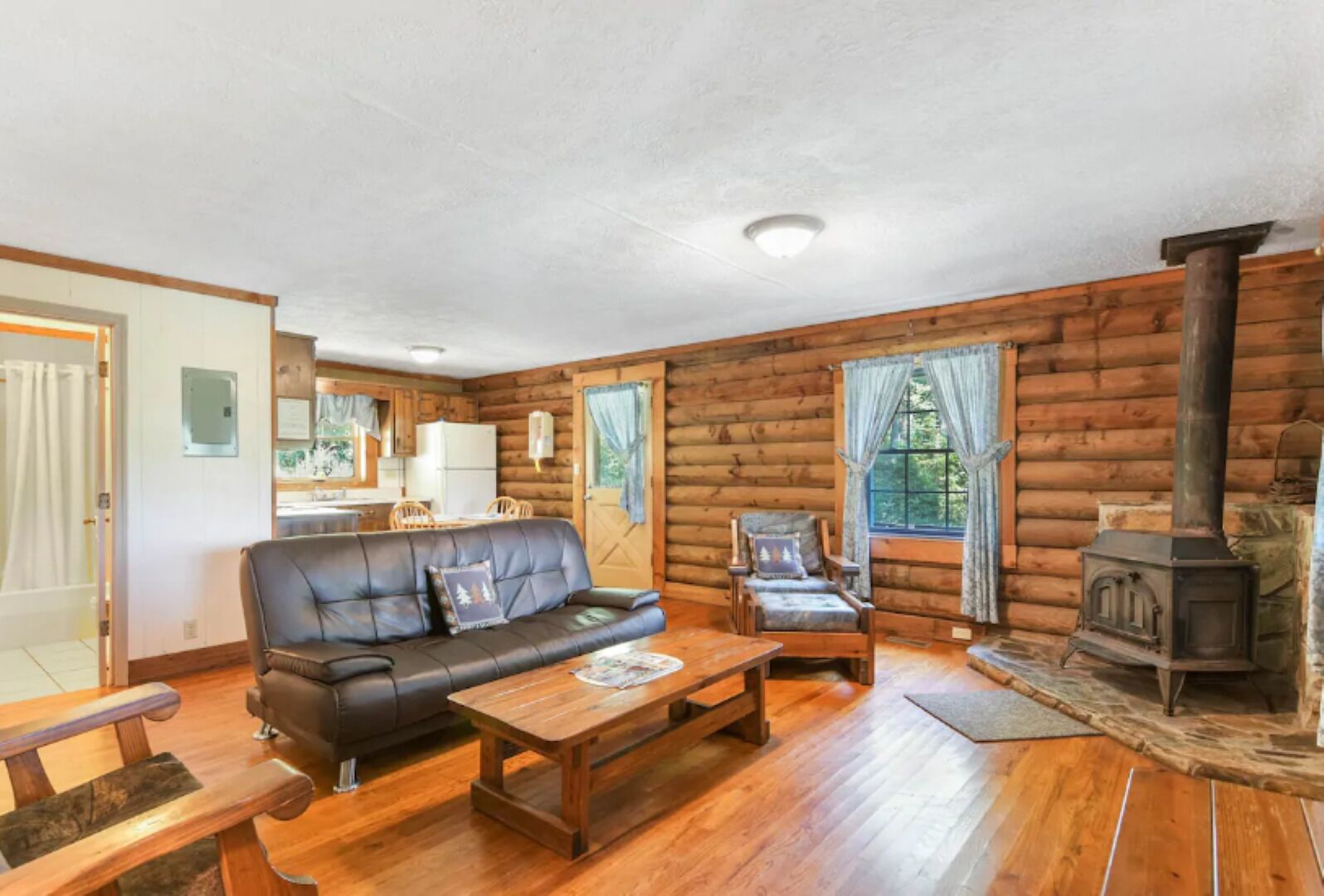 Carters Lake Lakeside Log Cabin #3