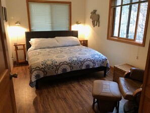 1 bedroom, iron/ironing board, travel crib, free WiFi