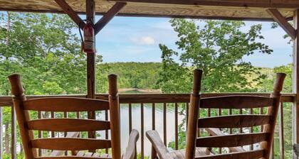Carters Lake, Lakeside Cabin #10 includes boat slip at the marina