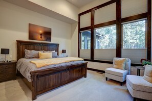 5 bedrooms, internet, bed sheets
