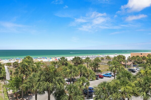 Beach nearby - 🌴 Gulf View Condo — Gulf Strand Resort, St. Pete Beach (St Pete Beach)