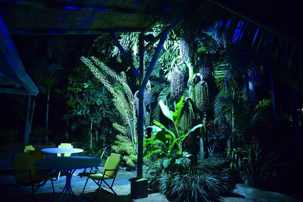 Complete house with lush vegetation, hot water Jacuzzi for 12 people