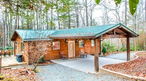 Exterior - Cozy, Wooded Cabin near Outdoor Activities (Boone)