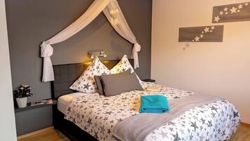 2 Schlafzimmer, kostenloses WLAN, Bettwäsche