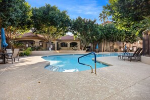 Outdoor pool, a heated pool - Executive 2 Bdrm Condo in the Heart of Biltmore! (Phoenix)