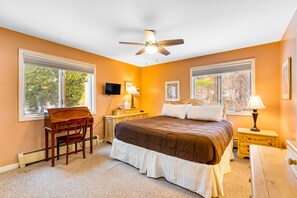 2 slaapkamers, een strijkplank/strijkijzer, wifi, beddengoed