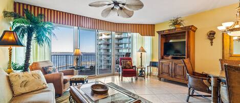 Smart TV, DVD player, ping pong, books