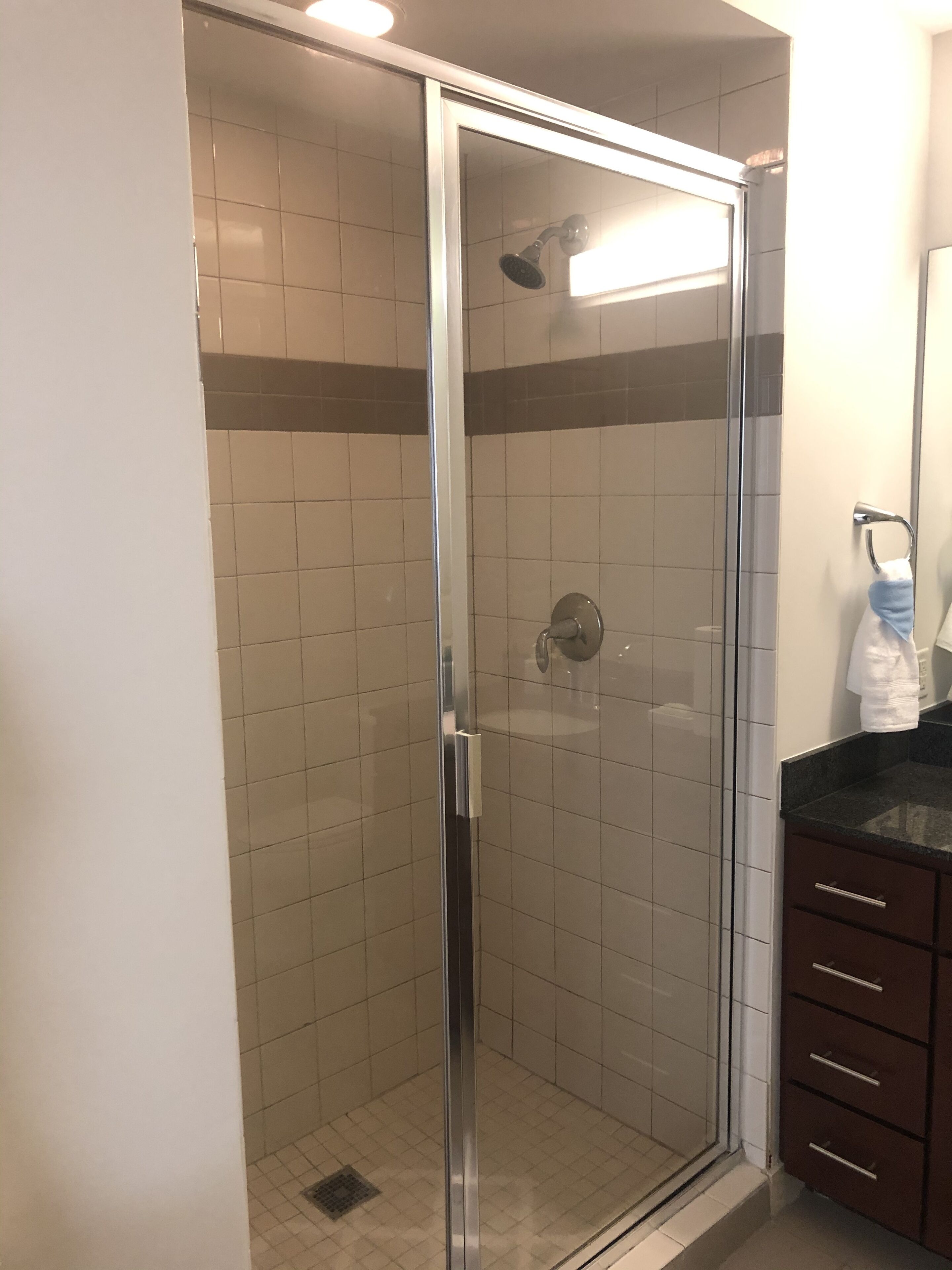 Rooftop pool highrise views