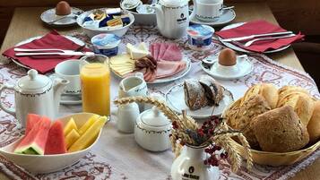 Frühstück gegen Gebühr