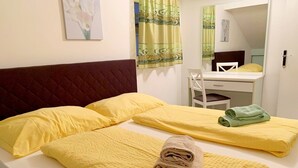 2 slaapkamers, internet, beddengoed