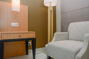 TV - Modern and Tidy Studio Apartment at Elpis Residence (Jakarta)