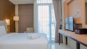 Wifi gratis y ropa de cama
