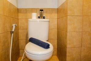 Habitación | Baño | Ducha y toallas