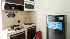 Room | Private kitchen - Simply Furnished 2BR Apartment at Puri Park View (Jakarta)