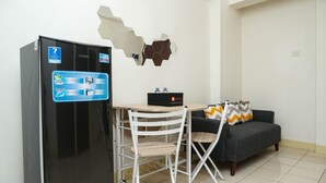 Living area - Simply Furnished 2BR Apartment at Puri Park View (Jakarta)