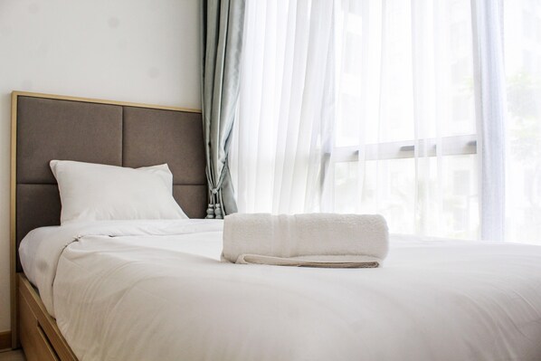 2 개의 침실, 무료 WiFi, 침대 시트