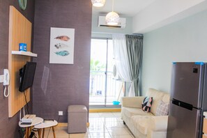 TV - Spacious and Cozy 2BR M-Town Apartment (Gading Serpong)