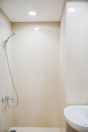 Shower, towels - Compact and Cozy Studio Atria Apartment (Gading Serpong)