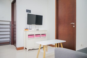 2 kamar tidur, Wi-Fi gratis, dan seprai linen