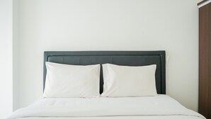 Room | Free WiFi, bed sheets - Lovely Studio Apartment at M-Town Residence near SMS Mall (Gading Serpong)