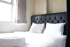 2 bedrooms, free WiFi, bed sheets - Chic 2BR The Suites @ Metro Apartment (Bandung)