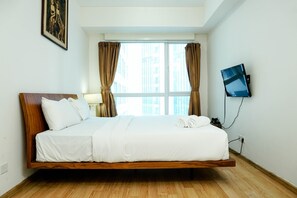 1 bedroom, free WiFi, bed sheets - Strategic and Exclusive Stay 1BR @ Casa Grande Apartment (Jakarta)