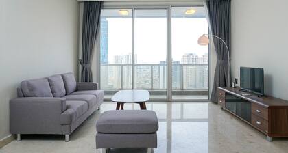 Elegant 2BR at The Empyreal Condominium Epicentrum Apartment