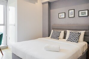 1 bedroom, free WiFi, bed sheets - Premium 1BR The Branz Apartment (Pagedangan)