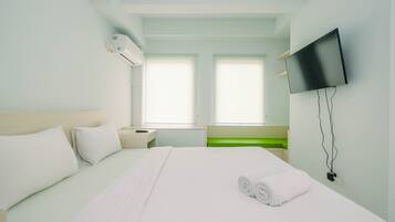 Kamar | 1 kamar tidur, Wi-Fi gratis, dan seprai linen