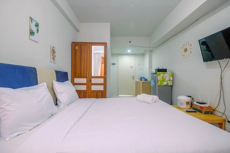 Wifi gratis y ropa de cama