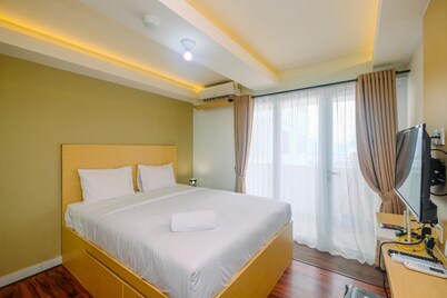 Relaxing and Stylish Studio at Amethyst Tower Apartment
