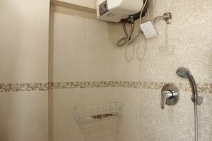 Quarto | Banheiro | Chuveiro, toalhas de banho