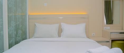 Kamar | 1 kamar tidur, Wi-Fi gratis, dan seprai linen