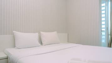 Quarto | Wi-Fi de cortesia, roupa de cama