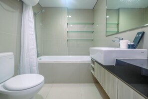Quarto | Banheiro | Chuveiro, toalhas de banho