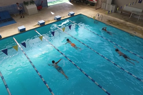Piscine couverte