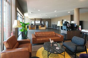 Sitteområde i lobbyen