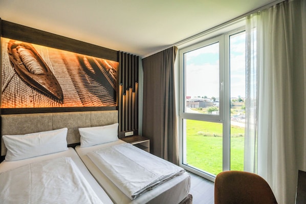 Comfort-Zimmer | 1 Schlafzimmer, Allergikerbettwaren, Betten mit Memory-Foam-Matratzen