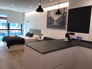 1 Schlafzimmer, Bügeleisen/Bügelbrett, kostenloses WLAN, Bettwäsche