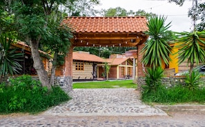 Front of property - Cabañas del Bosque (Huasca de Ocampo)