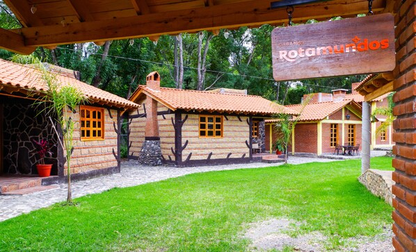 Front of property - Cabañas del Bosque (Huasca de Ocampo)
