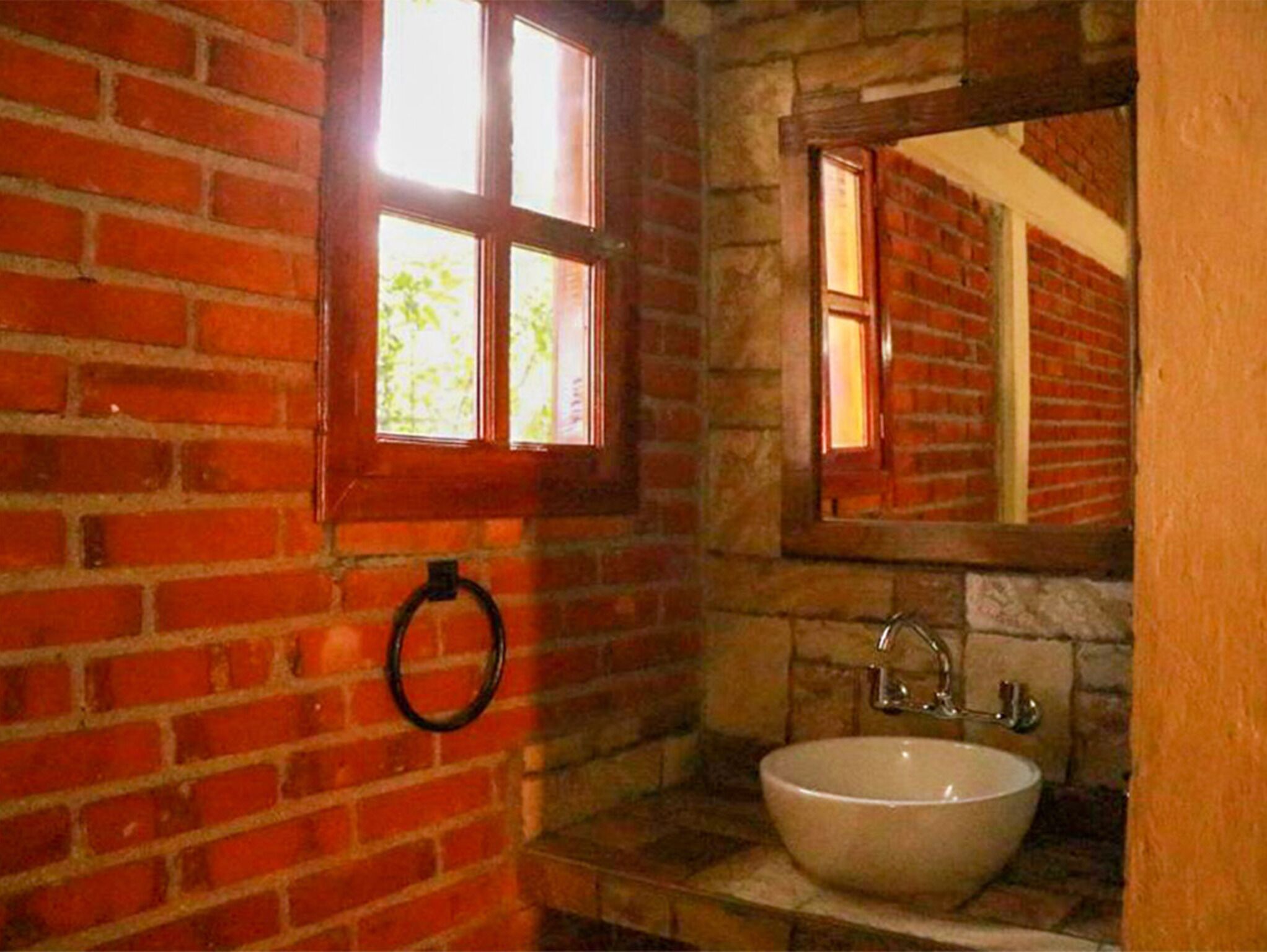 classic cabin | bathroom | towels