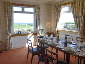 Dining - 4 bedroom accommodation in Whithorn, near Newton Stewart (Whithorn, near Newton Stewart)