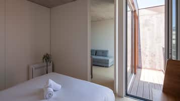 1 soverom, wi-fi og sengetøy