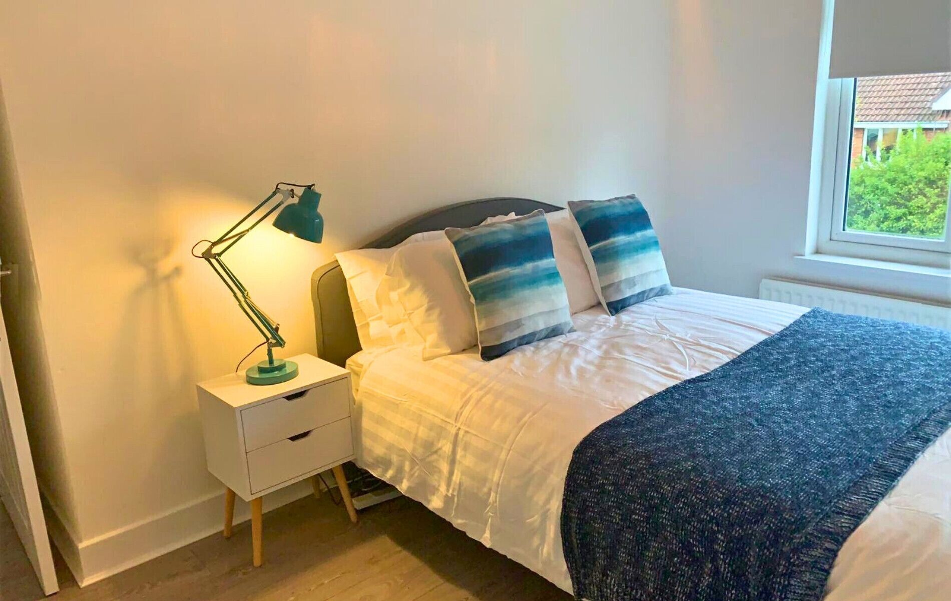 2 bedrooms, iron/ironing board