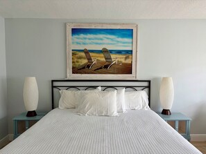 2 bedrooms, iron/ironing board, travel crib, free WiFi