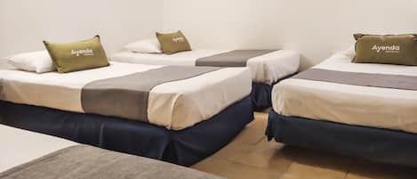 Standard-Vierbettzimmer | Allergikerbettwaren, Bettwäsche