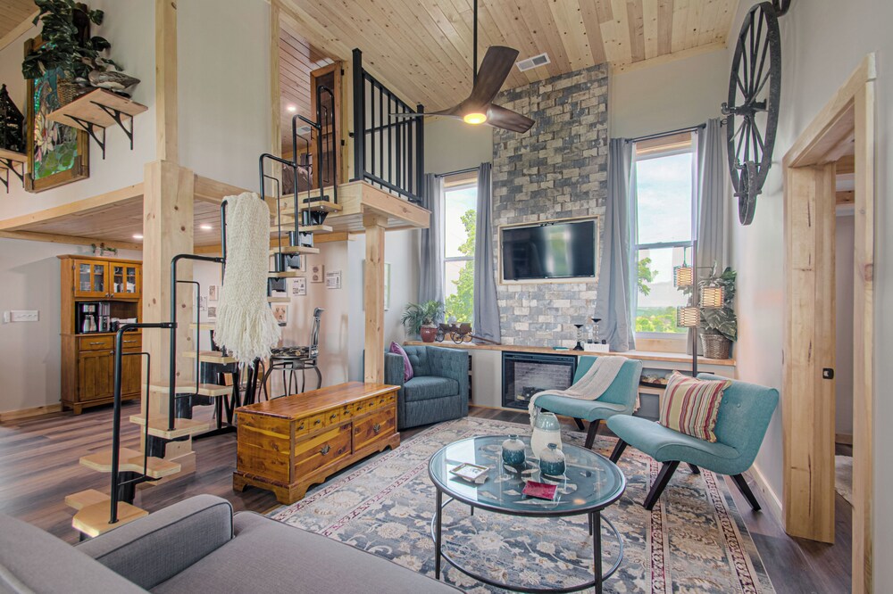Victorian Era Schoolhouse Turned Cozy Country Retreat Is Awaiting You!